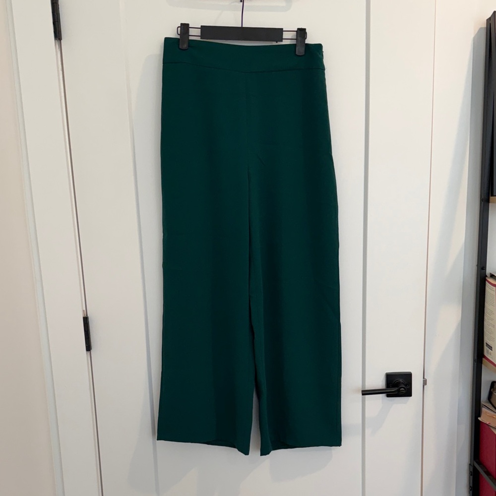 Zara forest green Trousers
